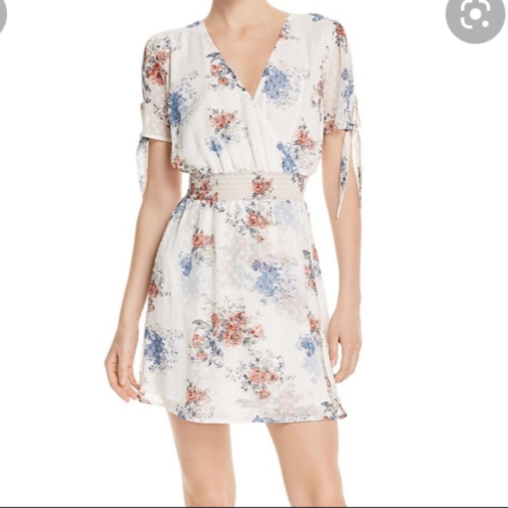 Sage the label sahale floral wrap dress size small